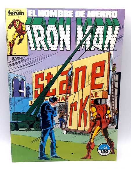 CASI EXCELENTE ESTADO IRON MAN 25 VOL1 FORUM COMICS GRAPA VOL.1