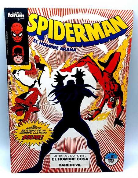 EXCELENTE ESTADO SPIDERMAN 81 VOL1 FORUM COMICS GRAPA VOL.1 SPIDER-MAN