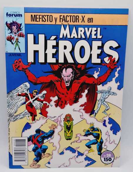 DE KIOSCO MARVEL HEROES 28 VOL1 FORUM COMICS GRAPA VOL.1