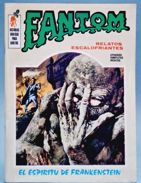 EXCELENTE ESTADO FANTOM 5 EL ESPIRITU DE FRANKENSTEIN VOL1 VOL.1 EDICIONES VERTICE