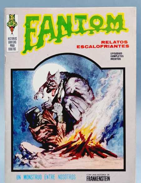 EXCELENTE ESTADO FANTOM 27 UN MONSTRUO ENTRE NOSOTROS VOL1 VOL.1 EDICIONES VERTICE