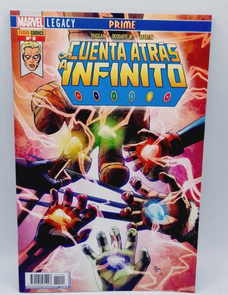 MUY BUEN ESTADO CUENTA ATRAS A INFINITO 0 MARVEL LEGACY PANINI COMICS GRAPA