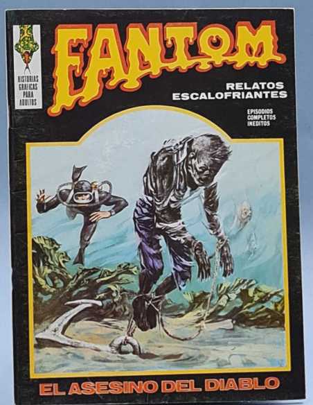 MUY BUEN ESTADO FANTOM 12 EL ASESINO DEL DIABLO VOL1 VOL.1 EDICIONES VERTICE