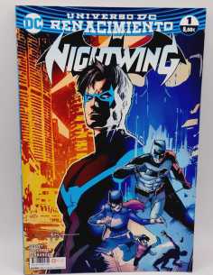 DE KIOSCO NIGHTWING 1 UNIVERSO RENACIMIENTO ECC DC TAPA...