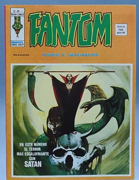 DE KIOSCO ESTADO FANTOM 11 SATAN VOL2 VOL.2 EDICIONES VERTICE
