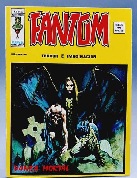 DE KIOSCO ESTADO FANTOM 20 DANZA MORTAL VOL2 VOL.2 EDICIONES VERTICE