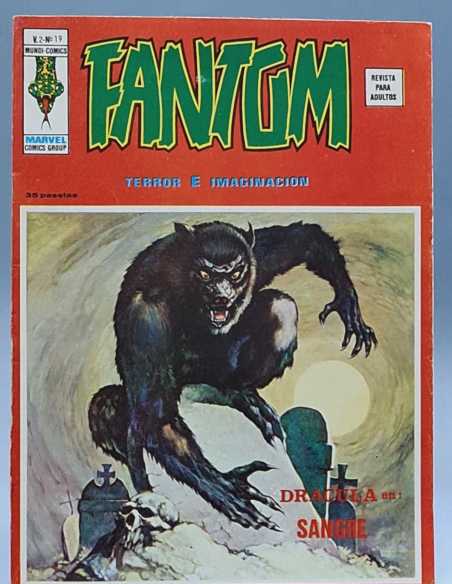 EXCELENTE ESTADO FANTOM 19 SANGRE VOL2 VOL.2 EDICIONES VERTICE