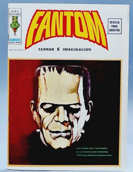 DE KIOSCO ESTADO FANTOM 2 UNA TUMBA FRÍA Y DURADERA VOL2 VOL.2 EDICIONES VERTICE