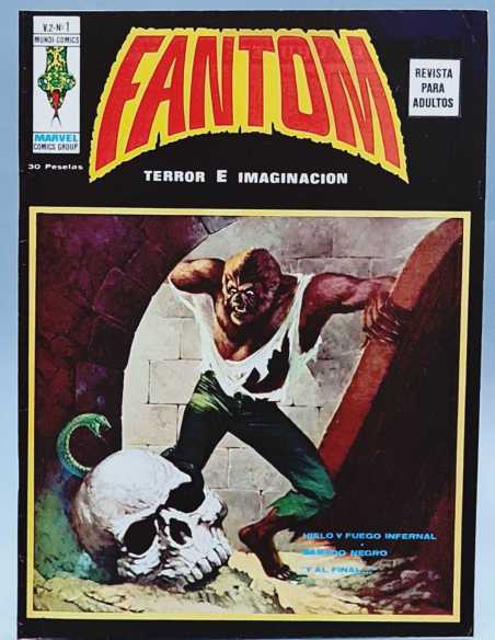 DE KIOSCO ESTADO FANTOM 1 HIELO Y FUEGO INFERNAL VOL2 VOL.2 EDICIONES VERTICE