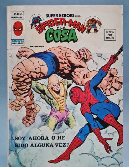 BUEN ESTADO SUPER HEROES 61 SPIDER-MAN Y LA COSA VOL2 VOL.2 EDICIONES VERTICE