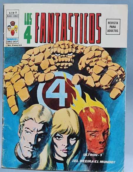 BUEN ESTADO LOS 4 FANTASTICOS 8 ULTRON 7 VOL2 VOL.2 EDICIONES VERTICE