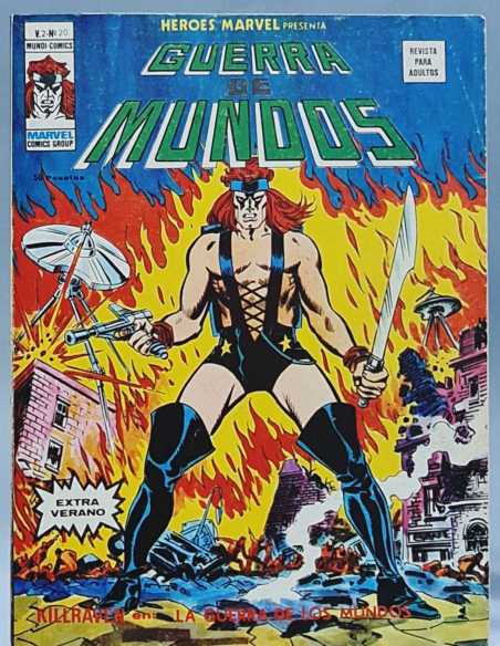 MUY BUEN ESTADO HEROES MARVEL 20 EXTRA VERANO GUERRA DE MUNDOS VOL2 VOL.2 EDICIONES VERTICE