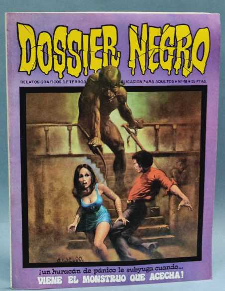 EXCELENTE ESTADO DOSSIER NEGRO 48 GRAPA TERROR EDITORIAL IBERO MUNDIAL