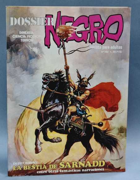 EXCELENTE ESTADO DOSSIER NEGRO 144 GRAPA TERROR EDITORIAL IBERO MUNDIAL