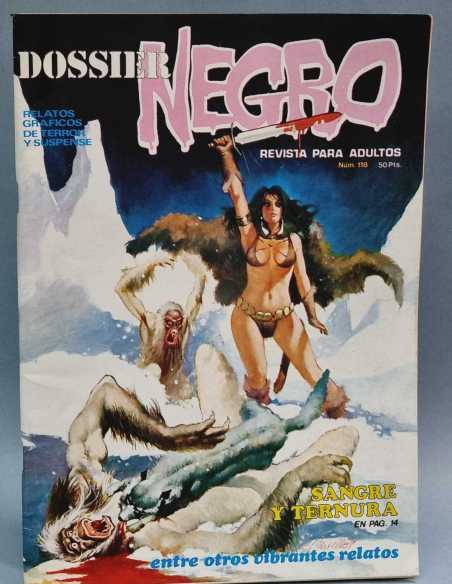 EXCELENTE ESTADO DOSSIER NEGRO 118 GRAPA TERROR EDITORIAL IBERO MUNDIAL