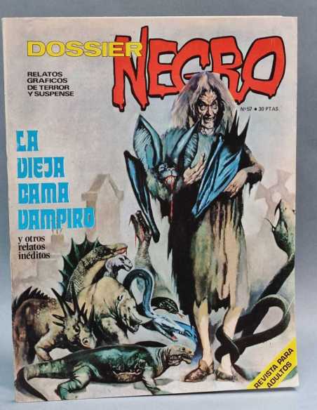 EXCELENTE ESTADO DOSSIER NEGRO 57 GRAPA TERROR EDITORIAL IBERO MUNDIAL