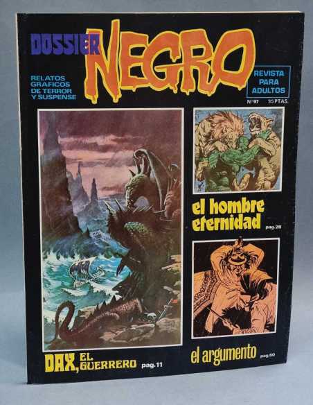 EXCELENTE ESTADO DOSSIER NEGRO 97 GRAPA TERROR EDITORIAL IBERO MUNDIAL