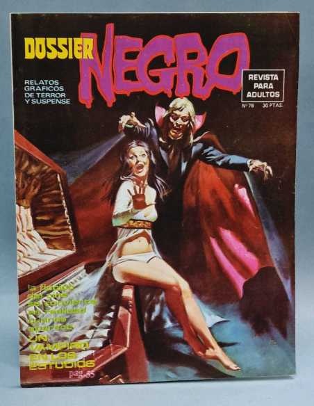 EXCELENTE ESTADO DOSSIER NEGRO 78 GRAPA TERROR EDITORIAL IBERO MUNDIAL