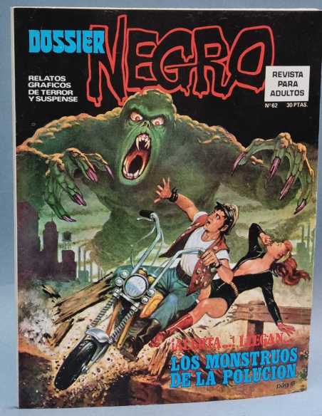 DE KIOSCO ESTADO DOSSIER NEGRO 62 GRAPA TERROR EDITORIAL IBERO MUNDIAL