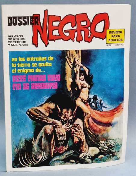 DE KIOSCO ESTADO DOSSIER NEGRO 60 GRAPA TERROR EDITORIAL IBERO MUNDIAL