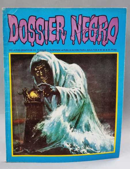 MUY BUEN ESTADO DOSSIER NEGRO 35 GRAPA TERROR EDITORIAL IBERO MUNDIAL