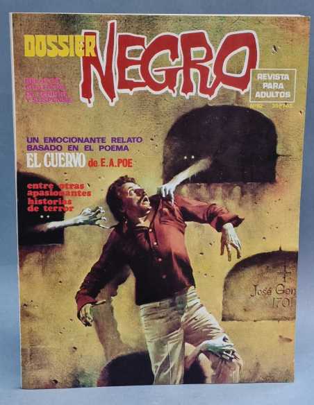 DE KIOSCO ESTADO DOSSIER NEGRO 82 GRAPA TERROR EDITORIAL IBERO MUNDIAL