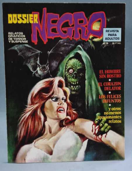DE KIOSCO ESTADO DOSSIER NEGRO 76 GRAPA TERROR EDITORIAL IBERO MUNDIAL