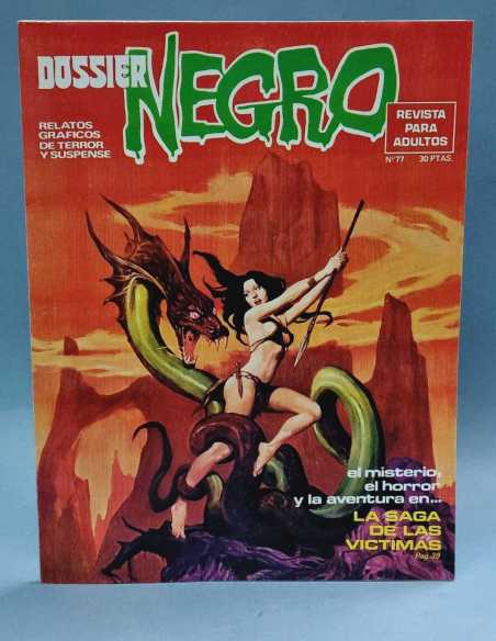 DE KIOSCO ESTADO DOSSIER NEGRO 77 GRAPA TERROR EDITORIAL IBERO MUNDIAL