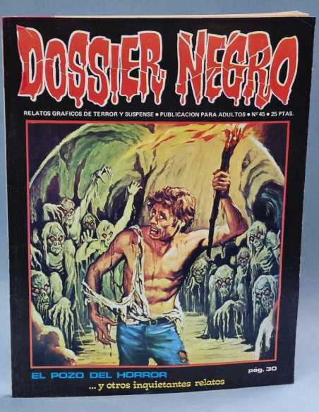 DE KIOSCO ESTADO DOSSIER NEGRO 45 GRAPA TERROR EDITORIAL IBERO MUNDIAL