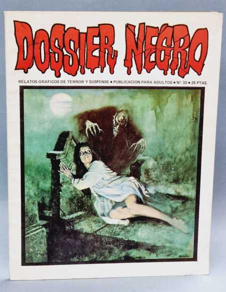 EXCELENTE ESTADO DOSSIER NEGRO 33 TERROR GRAPA IBERO MUNDIAL