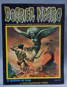 EXCELENTE ESTADO DOSSIER NEGRO 50 TERROR GRAPA IBERO MUNDIAL