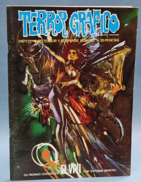CASI EXCELENTE TERROR GRAFICO 9 GRAPA EDICION URSUS