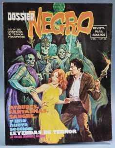 CASI EXCELENTE ESTADO DOSSIER NEGRO 95 TERROR GRAPA IBERO...