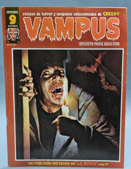 BUEN ESTADO VAMPUS 74 CREEPY TERROR SUPERCOMICS