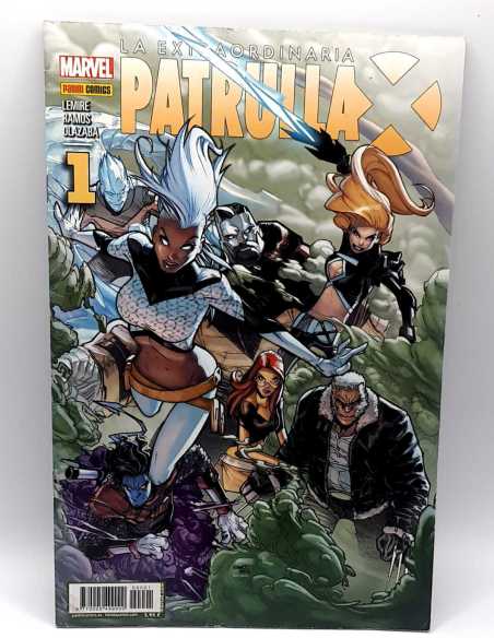 CASI EXCELENTE ESTADO LA EXTRAORDINARIA PATRULLA X 1 PANINI COMICS GRAPA