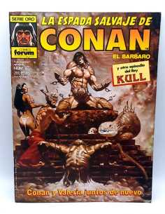 EXCELENTE ESTADO LA ESPADA SALVAJE DE CONAN 65 SERIE ORO...
