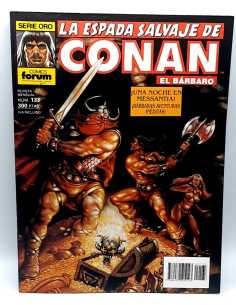 EXCELENTE ESTADO LA ESPADA SALVAJE DE CONAN 133 SERIE ORO...