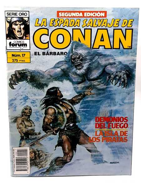 DE KIOSCO LA ESPADA SALVAJE DE CONAN 17 SEGUNDA EDICION SERIE ORO FORUM COMICS GRAPA