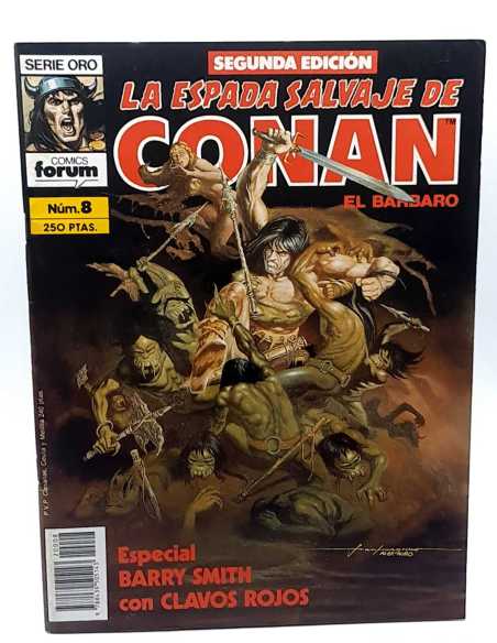 DE KIOSCO LA ESPADA SALVAJE DE CONAN 8 SEGUNDA EDICION SERIE ORO FORUM COMICS GRAPA