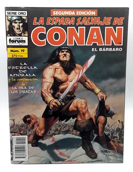 DE KIOSCO LA ESPADA SALVAJE DE CONAN 19 SEGUNDA EDICION SERIE ORO FORUM COMICS GRAPA
