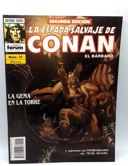 DE KIOSCO LA ESPADA SALVAJE DE CONAN 21 SEGUNDA EDICION SERIE ORO FORUM COMICS GRAPA