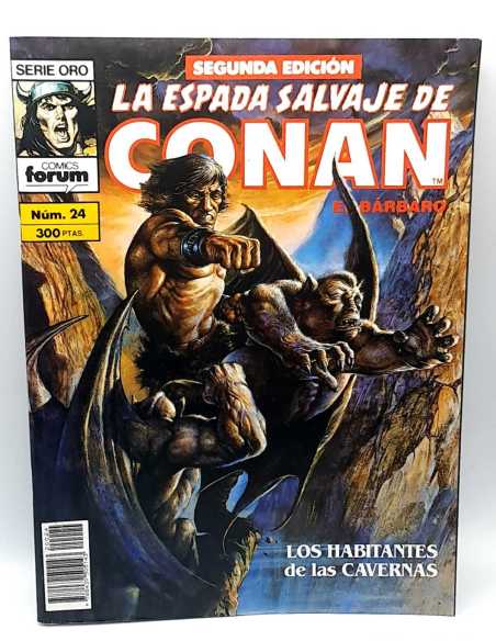 DE KIOSCO LA ESPADA SALVAJE DE CONAN 24 SEGUNDA EDICION SERIE ORO FORUM COMICS GRAPA