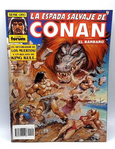 DE KIOSCO LA ESPADA SALVAJE DE CONAN 132 SEGUNDA EDICION SERIE ORO FORUM COMICS GRAPA
