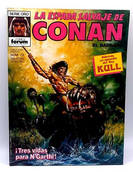 DE KIOSCO ESTADO LA ESPADA SALVAJE DE CONAN 73 SERIE ORO FORUM COMICS GRAPA