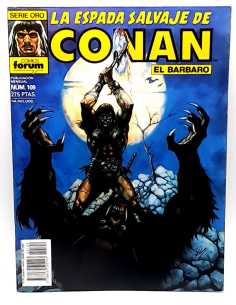 DE KIOSCO ESTADO LA ESPADA SALVAJE DE CONAN 109 SERIE ORO...