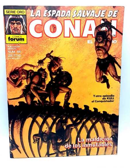 DE KIOSCO ESTADO LA ESPADA SALVAJE DE CONAN 66 SERIE ORO FORUM COMICS GRAPA