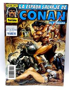 DE KIOSCO ESTADO LA ESPADA SALVAJE DE CONAN 129 SERIE ORO...