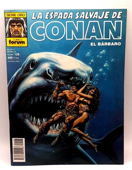 DE KIOSCO ESTADO LA ESPADA SALVAJE DE CONAN 128 SERIE ORO FORUM COMICS GRAPA
