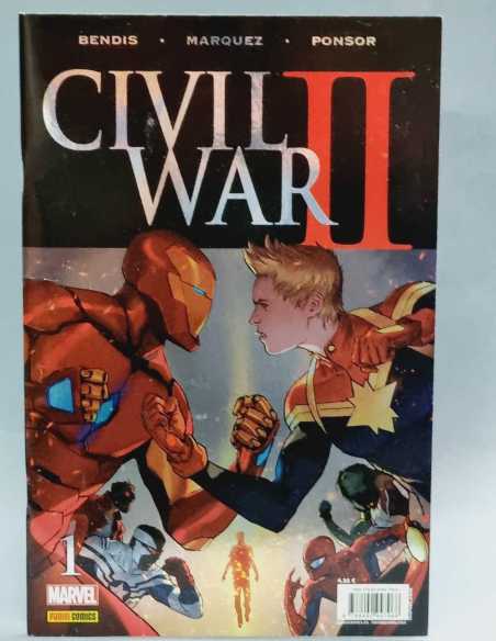 EXCELENTE ESTADO CIVIL WAR II MARVEL PANINI