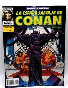 EXCELENTE ESTADO SERIE ORO LA ESPADA SALVAJE DE CONAN 41...